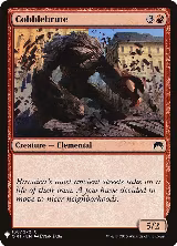 Cobblebrute (138), The List Reprints — Magic card price