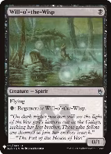 Will-o'-the-Wisp (115), The List Reprints — Magic card price