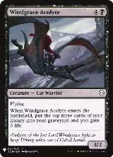 Windgrace Acolyte (112), The List Reprints — Magic card price