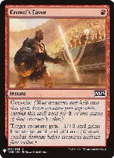 Crowd's Favor (138), The List Reprints — Magic card price
