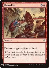 Demolish (139), The List Reprints — Magic card price