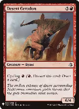 Desert Cerodon (128), The List Reprints — Magic card price