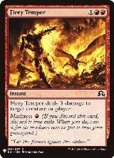 Fiery Temper (156), The List Reprints — Magic card price