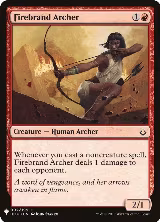 Firebrand Archer (92), The List Reprints — Magic card price