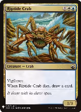 Riptide Crab (228), The List Reprints — Magic card price