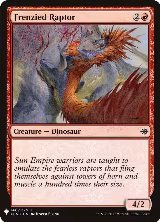 Frenzied Raptor (146), The List Reprints — Magic card price