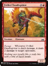Frilled Deathspitter (104), The List Reprints — Magic card price