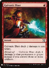 Galvanic Blast (45), The List Reprints — Magic card price