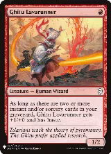 Ghitu Lavarunner (127), The List Reprints — Magic card price