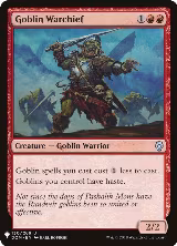 Goblin Warchief (DOM) (130/269), The List Reprints — Magic card price