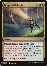 Vengeful Rebirth (188), The List Reprints — Magic card price