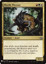 Woolly Thoctar (203), The List Reprints — Magic card price