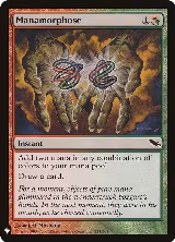 Manamorphose (211), The List Reprints — Magic card price