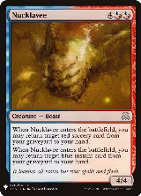 Nucklavee (26), The List Reprints — Magic card price