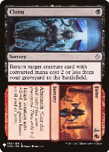 Claim // Fame (150), The List Reprints — Magic card price