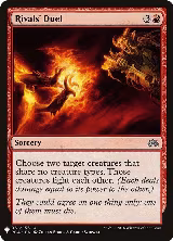 Rivals' Duel (51), The List Reprints — Magic card price