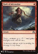 Rush of Adrenaline (177), The List Reprints — Magic card price