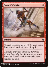 Samut's Sprint (142), The List Reprints — Magic card price
