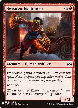 Sweatworks Brawler (100), The List Reprints — Magic card price