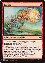 Tarfire (55), The List Reprints — Magic card price