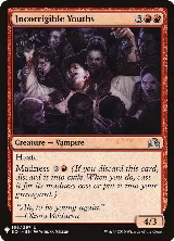 Incorrigible Youths (166), The List Reprints — Magic card price