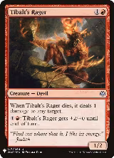 Tibalt's Rager (147), The List Reprints — Magic card price