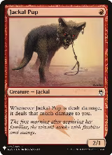 Jackal Pup (139), The List Reprints — Magic card price