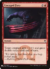 Uncaged Fury (155), The List Reprints — Magic card price