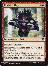 Undying Rage (152), The List Reprints — Magic card price