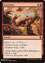 Vandalize (165), The List Reprints — Magic card price