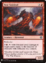 Vent Sentinel (153), The List Reprints — Magic card price
