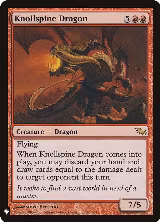 Knollspine Dragon (98/301), The List Reprints — Magic card price