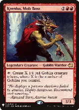 Krenko, Mob Boss (52), The List Reprints — Magic card price