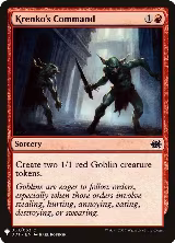Krenko's Command (DDT) (53), The List Reprints — Magic card price