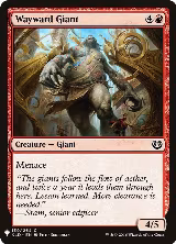 Wayward Giant (139), The List Reprints — Magic card price