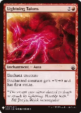 Lightning Talons (180), The List Reprints — Magic card price
