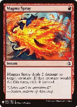 Magma Spray (141), The List Reprints — Magic card price