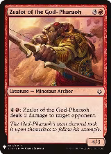 Zealot of the God-Pharaoh (207), The List Reprints — Magic card price