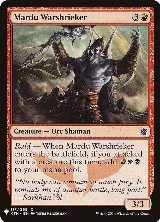 Mardu Warshrieker (117), The List Reprints — Magic card price