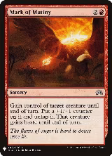 Mark of Mutiny (47), The List Reprints — Magic card price