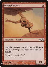 Mogg Fanatic (44), The List Reprints — Magic card price