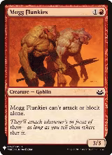 Mogg Flunkies (102), The List Reprints — Magic card price