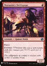 Monastery Swiftspear (140), The List Reprints — Magic card price