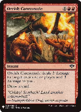 Orcish Cannonade (28), The List Reprints — Magic card price