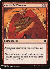 Orcish Oriflamme (140), The List Reprints — Magic card price