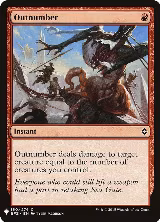 Outnumber (150), The List Reprints — Magic card price