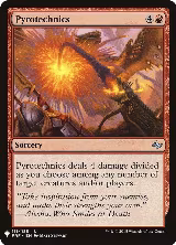 Pyrotechnics (111), The List Reprints — Magic card price