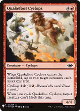 Quakefoot Cyclops (142), The List Reprints — Magic card price
