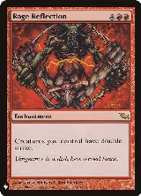 Rage Reflection (104), The List Reprints — Magic card price