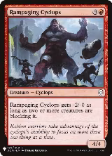 Rampaging Cyclops (139), The List Reprints — Magic card price
